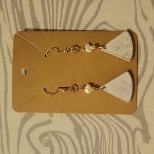 Triangle Seashell Earring